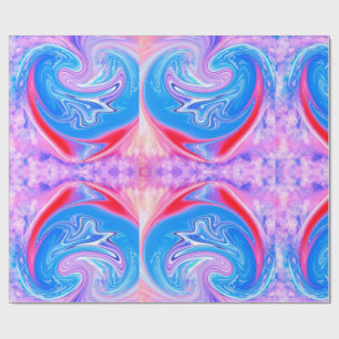 Cadeau Papier Abstrait Motif unique