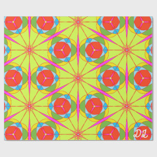 Cadeau Papier Abstrait Motif unique