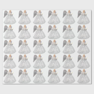 Cadeau Papier blanc Angel blanc