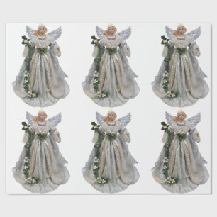 Cadeau Papier blanc de l'ange de Noël