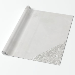 Cadeau Papier brillant, Argent gris