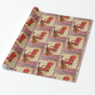 Cadeau Papier brillant, Cello Victorian