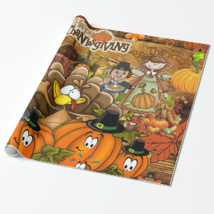 Cadeau Papier brillant, Thanksgiving Turquie