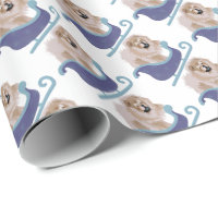 PAPIER CADRE FAWN CHOW DE L'AUTRE CÔTÉ DE LA RIVIÈ