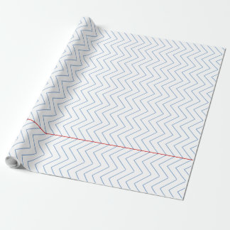 Cadeau Papier Carnet Chevron Rulé - Papier d'emballage