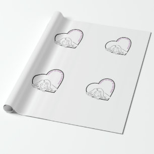 Cadeau Papier coeur et enveloppement