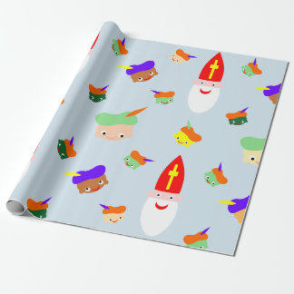 Cadeau Papier d’emballage frais Saint-Nicolas