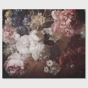 Cadeau Papier d'affiche floral des beaux-arts 60lb