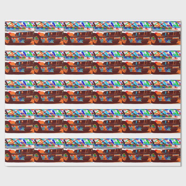 Cadeau Papier de BMW E30 Wraping (Plat)