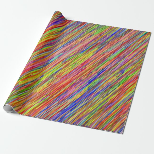 Cadeau Papier de conception couleur mince provocé (Déroulé)