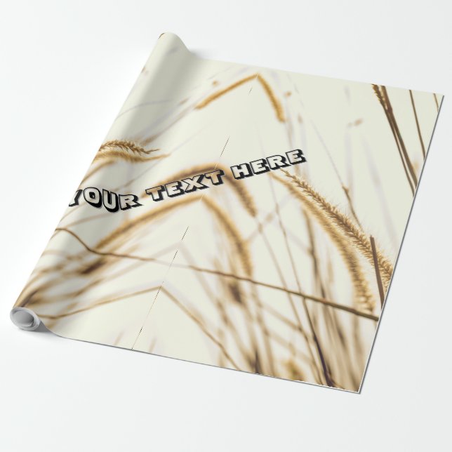 CADEAU PAPIER DE LAVAGE AVEC TEXTE MODIFIABLE (Déroulé)