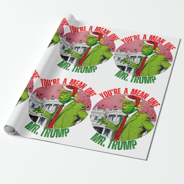 CADEAU PAPIER DE LAVAGE DONALD TRUMP (Déroulé)
