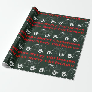 Cadeau Papier de Noël Rover Defender, Papier cadeau, VUS