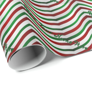 Cadeau Papier de Noël sur mesure papier de sucre de canne