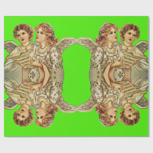Cadeau Papier de recouvrement d'anges