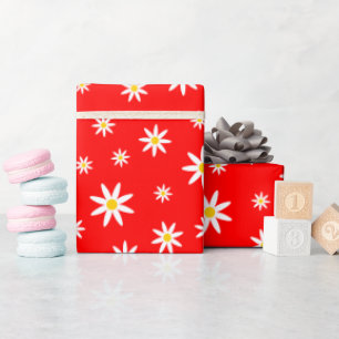 Cadeau Papier de recouvrement de marais rouges