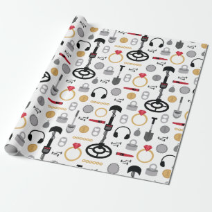 Cadeau Papier de recouvrement de métal