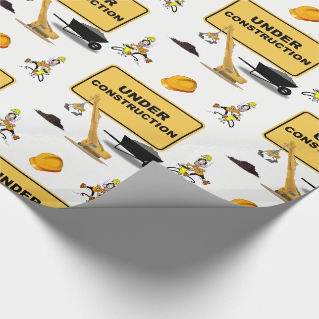 Cadeau Papier de recouvrement Déplacement (Coin)