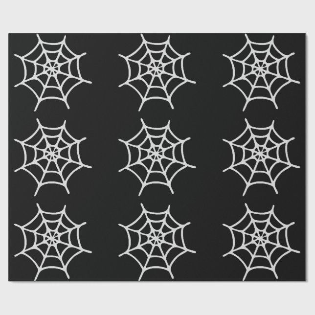 Cadeau Papier de recouvrement Web Spider (Plat)