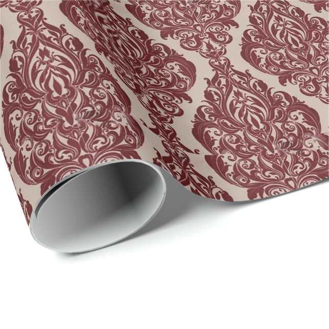 Cadeau Papier décoratif Motif (Coin rond)