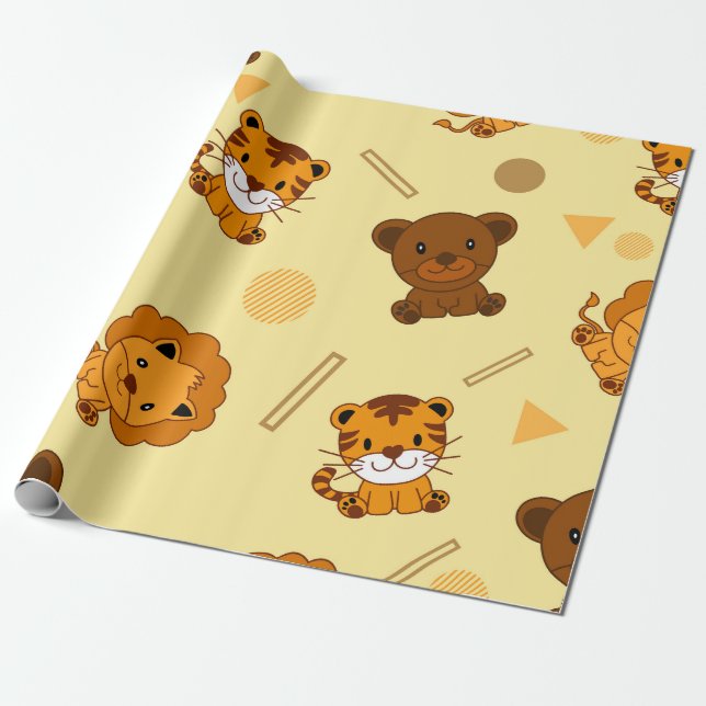 Cadeau Papier d'écorce animale (Déroulé)