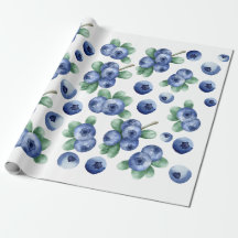 papier d'écrêtage de bleuets