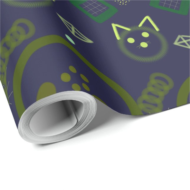 Cadeau Papier d'emballage (Coin rond)