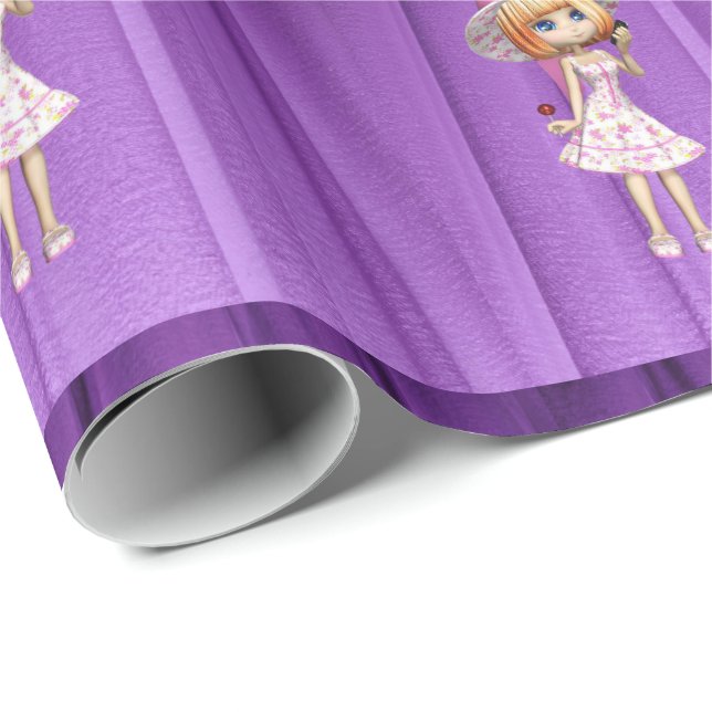 Cadeau Papier d'emballage (Coin rond)