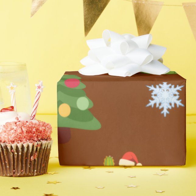 Cadeau Papier d'emballage (Fête d'anniversaire)