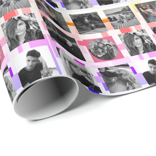 Cadeau Papier d'emballage (Coin rond)