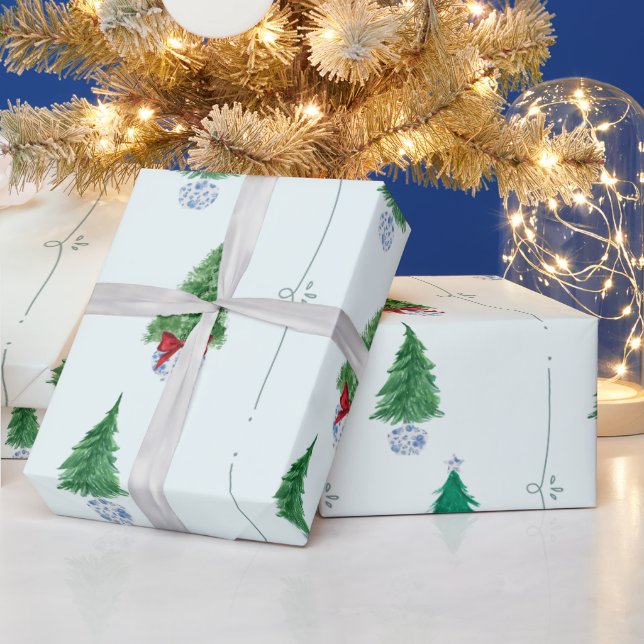 Cadeau Papier d'emballage (Vacances)