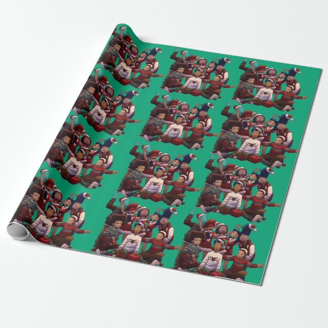 Cadeau Papier d'emballage (Déroulé)
