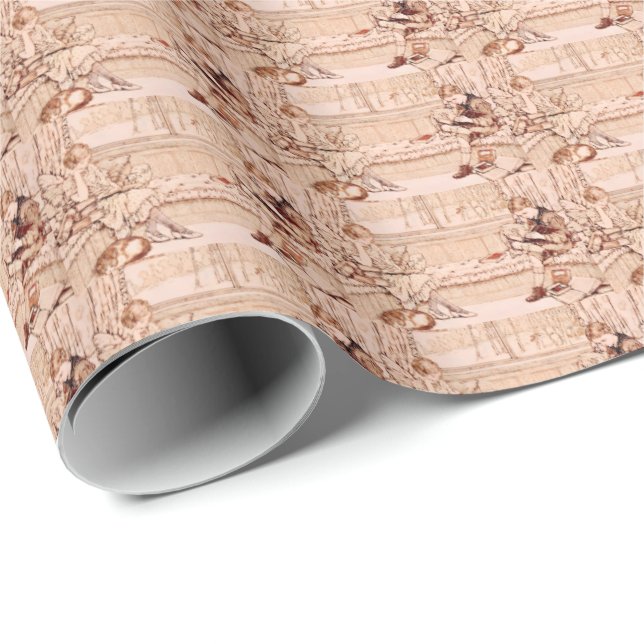 Cadeau Papier d'emballage (Coin rond)