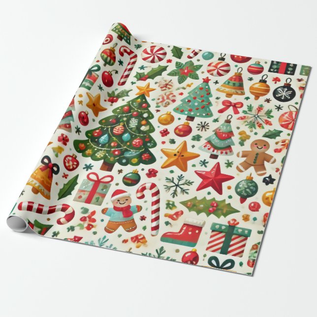 Cadeau Papier d'emballage (Déroulé)