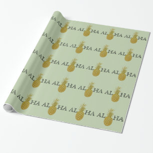 Cadeau Papier d'emballage à l'ananas