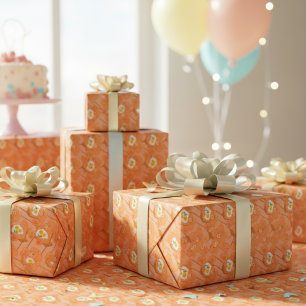 Cadeau Papier d'emballage à motif d'ours