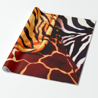 Cadeau Papier d'emballage à motifs d'animaux