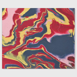 Cadeau Papier d'emballage abstrait coloré Sadie 1