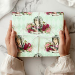Cadeau Papier d'emballage Alice au pays des merveilles à<br><div class="desc">Ces magnifiques papiers d'emballage sublimeront vos cadeaux !</div>