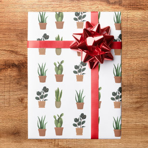 Cadeau Papier d'emballage amateur de plantes