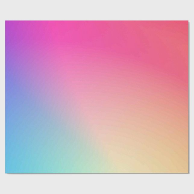 Cadeau Papier d'emballage américain couleur solide (Plat)