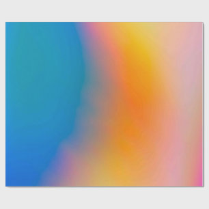 Cadeau Papier d'emballage américain couleur solide