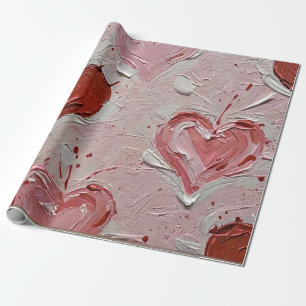 Cadeau Papier d'emballage avec impression artistique de c