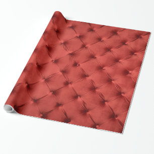 Cadeau Papier d'emballage avec la texture rouge de
