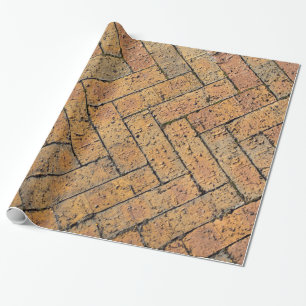 Cadeau Papier d'emballage avec le motif en arête de