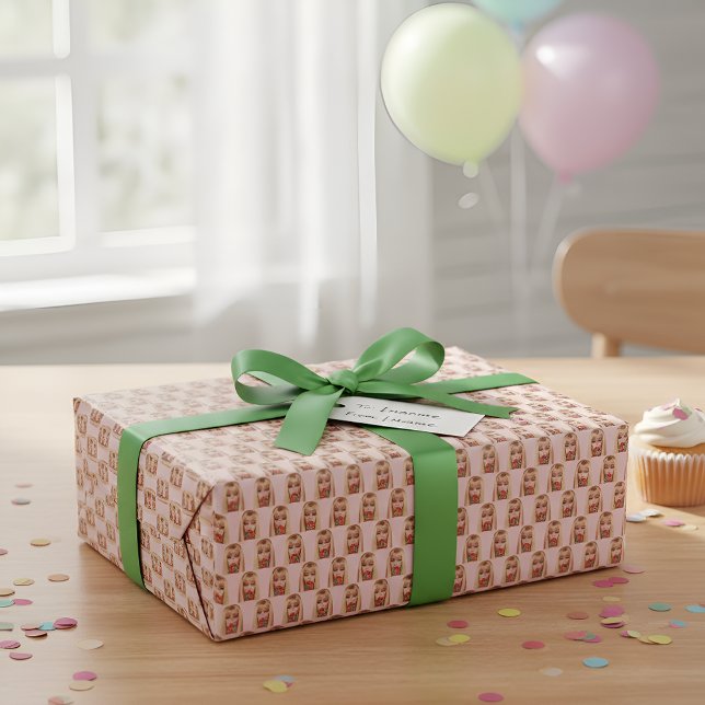 Cadeau Papier d'emballage Barb (Créateur téléchargé)