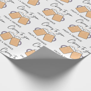 Cadeau Papier d'emballage Bière Santé à Vous 