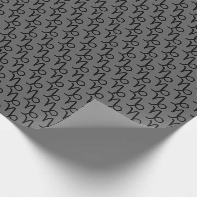 Cadeau Papier d'emballage Capricorne (Coin)