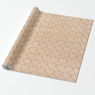 Cadeau Papier d'emballage chrétien Rustic God's Love
