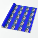 Cadeau Papier d'emballage Christening pour garçons<br><div class="desc">Conception de l'angle de Christening pour papier d'emballage Christening pour garçons</div>
